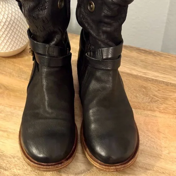 A.S.98 for Free People Tyler Ankle Boot - Black – Size 8 / 38 – NIB - RARE!